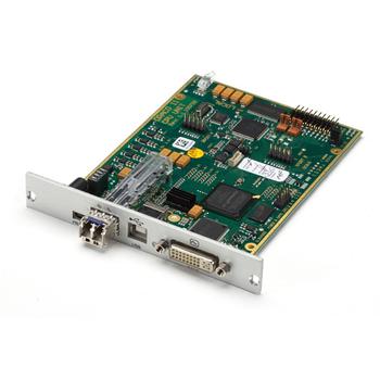 BLACK BOX DVI-D &USB HID SM FIBER CARD (ACX1MT-DHID-SM)