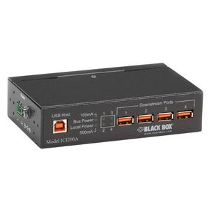 BLACK BOX Industrial-Grade USB Hub - 4 port Factory Sealed (ICI200A)