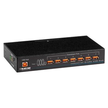 BLACK BOX Industrial-Grade USB Hub - 7 port (ICI207A)