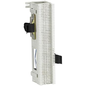 BLACK BOX BLACKBOX CAT3 TELCO SPLICE BLOCK, TYPE 66 - 50 CONDUCTORS,  PRE-WIRED (JP621)