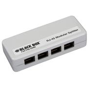 BLACK BOX RJ45 MODULAR SPLITTER SHIELDED