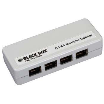 BLACK BOX RJ45 MODULAR SPLITTER SHIELDED (FM810-R2)