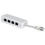 BLACK BOX BLACKBOX RJ45 SPLITTER - PINOUT A, UNSHIELDED, WITH 6CM CABLE