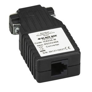 BLACK BOX RS232-485 Converter 2/4W - RJ-11 DB9 M Factory Sealed (IC623A-M)