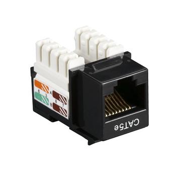 BLACK BOX CAT5E BLACK KEYSTONE JACK VALUE LINE (CAT5EJ-BK)