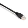 BLACK BOX GIGABASE CAT5E UTP CABLE SL - BLACK, 2.1M
