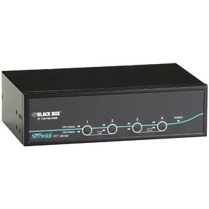 BLACK BOX 4 Port Dual DVI w/ USB KVM Switch Factory Sealed (KV9624A)