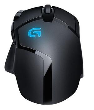 LOGITECH h Hyperion Fury G402 - Mouse - right-handed - 8 buttons - wired - USB (910-004067)