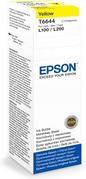 EPSON n Ink Cartridges, T6644, 4 colour ink bottles, Singlepack, 1 x 70.0 ml Yellow