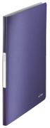 LEITZ Display book Style PP 20p. Tit.blue