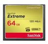 SANDISK EXTREME CF UDMA7 (64GB - 120MB/S, 85MB/S WRITE)