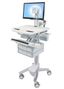ERGOTRON STYLEVIEW CART WITH LCD PIVOT 6 DRAWERS