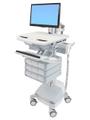 styleview cart LCD pivot 9 drawers SLA powered