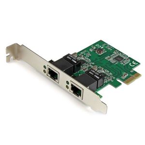 STARTECH Dual Port Gigabit PCI Express Server Network Adapter Card - PCIe NIC	 (ST1000SPEXD4)