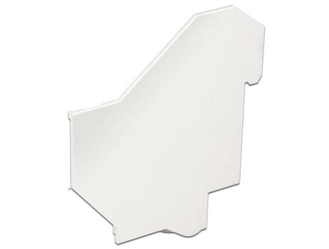 DELOCK täckbit för DeLOCK 86212/ 86232,  plast, vit (86272)