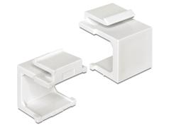 DELOCK Keystone cover white (4 pieces)