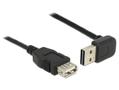 DELOCK Extension cable EASY-USB 2.0 Type-A male angled up / down > USB