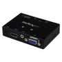 STARTECH 2x1 VGA + HDMI to VGA Converter Switch with Priority Switching - 1080p