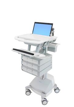 ERGOTRON styleview cart laptop 9 drawers SLA powered (SV44-1191-2)