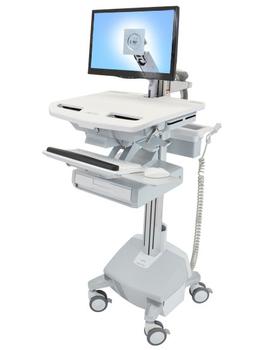 ERGOTRON styleview cart LDC arm 1 drawer LIFE powered (SV44-1212-2)