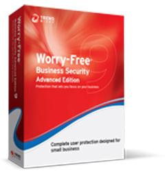 TREND MICRO Worry-Free Business Security v9.x, Advanced Bundle, Multi-Language: Renewal, Government,  101-250 User License, 10 months (CM00872082)