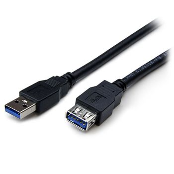 STARTECH StarTech.com 2m Black SuperSpeed USB 3.0 Extension Cable A to A Male to Female (USB3SEXT2MBK)