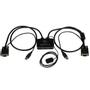 STARTECH 2 Port USB VGA Cable KVM Switch - USB Powered with Remote Switch