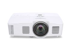 ACER S1283Hne - DLP-projektor - P-VIP - bärbar - 3D - 3100 lumen (vit) - XGA (1024 x 768) - 4:3 - fast objektiv med kort kastavstånd - LAN (MR.JK111.001)