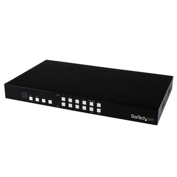STARTECH 4x4 HDMI Matrix Switch with Picture-and-Picture Multiviewer or Video Wall (VS424HDPIP)