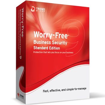 TREND MICRO Worry-Free Business Security v9.x, Standard, Multi-Language: New, Normal, 5-5 User License, 12 months (CS00873093)