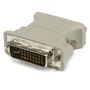 STARTECH StarTech.com VGA auf DVI Monitor Adapter - St/Bu - Grau - VGA HD15 zu DVI-I Kupplung - VGA-Adapter - DVI-I (M) zu HD-15 (VGA) (W) - beige - für P/N: MXT101MMHD15, MXT101MMHD6