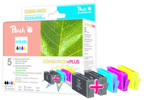 PEACH SparPackPlus Patronen HP No. 364XL Comp. (PI300-405)