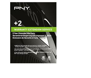 PNY WARRANTY EXTENSION 5 YEARS P3 K4000 K4200 QUADROSYNC IN SVCS (WEVCPACK003)