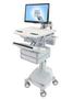 ERGOTRON STYLEVIEW CART WITH LCD ARM SLA POWERED 4 DRAWERS EU PERP (SV44-1241-2 $DEL)