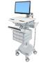 ERGOTRON STYLEVIEW CART WITH LCD ARM, LIFE POWERED 9 DRAWERS SAU-EU CRTS