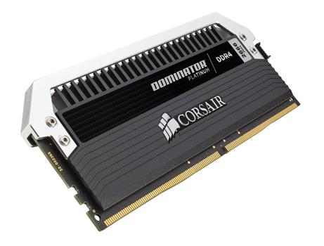 CORSAIR 64GB RAMKit 8x8GB DDR4 2666MHz 8x288Dimm unbuffered 15-17-17-35 Dominator Platinum fan included (CMD64GX4M8A2666C15)