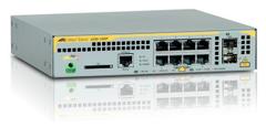 Allied Telesis ALLIED L2+ managed switch 8x 10/100/1000Mbps POE ports 2x SFP uplink slots 1 Fixed AC power supply