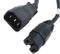 ORIGIN STORAGE 1M POWER CABLE - PDU TO SWITCH IEC C14(M)-IEC C15(F) CABL