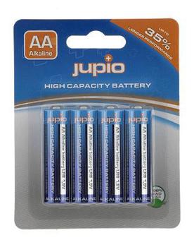 JUPIO Alkaline Batteries AA LR6 4 pcs VPE-10 (JBA-AA4)