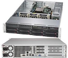 SUPERMICRO 2U RM BB BLACK E52600V3 2133MHZ 8X SATA 3 500W RPS DDR4 UP RPS (SYS-5028R-WR)