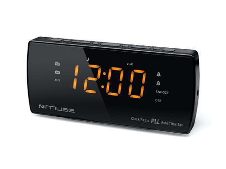 MUSE M-185 CR, Ur, Digital, FM,MW, Automatisk scanning, Automatisk lagring, LED, 3,05 cm (1.2"") (M185CR              )