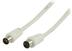 VALUELINE Antennekabel 5,0m - Bulk 5, 0m, coax han/hun