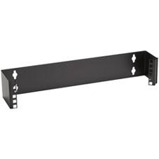 BLACK BOX BLACKBOX WALLMOUNT PATCH PANEL BRACKETS - BACK HINGED LIP, 2U X 10.2CM D (JPM049-R2)
