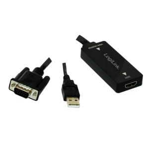 LOGILINK VGA adapter, HD15/M to  (CV0060)