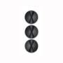 BLUELOUNGE Cable Drop Mini - Adhesive holder for wires, 9-pack - Black