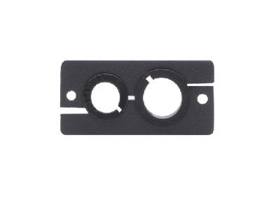 KRAMER Wall Plate Insert -Dual Cable Pass Through (WCP-21)