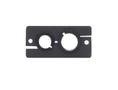 KRAMER Wall Plate Insert -Dual Cable Pass Through