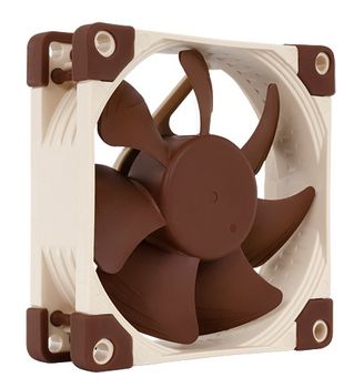 NOCTUA NF-A8 ULN 80mm Fläkt 80 x 80 x 25 mm, 1100~1400RPM,  25,6~34,8 m³/h, 6,5~10,4 dBA, 3-pin (NF-A8 ULN)