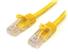 STARTECH 3M CAT 5E YELLOW SNAGLESS ETHERNET RJ45 CABLE MALE TO MALE CABL