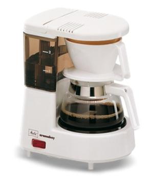 MELITTA Aromaboy, Fritstående,  Dråbe kaffemaskine,  Malet kaffe, 500 W, Hvid (1015-01)